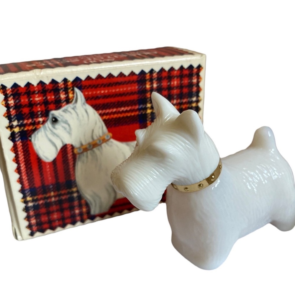 Vintage Avon Sweet Honesty Scottie Dog Cologne Perfume Queen of Scotts 1oz nib